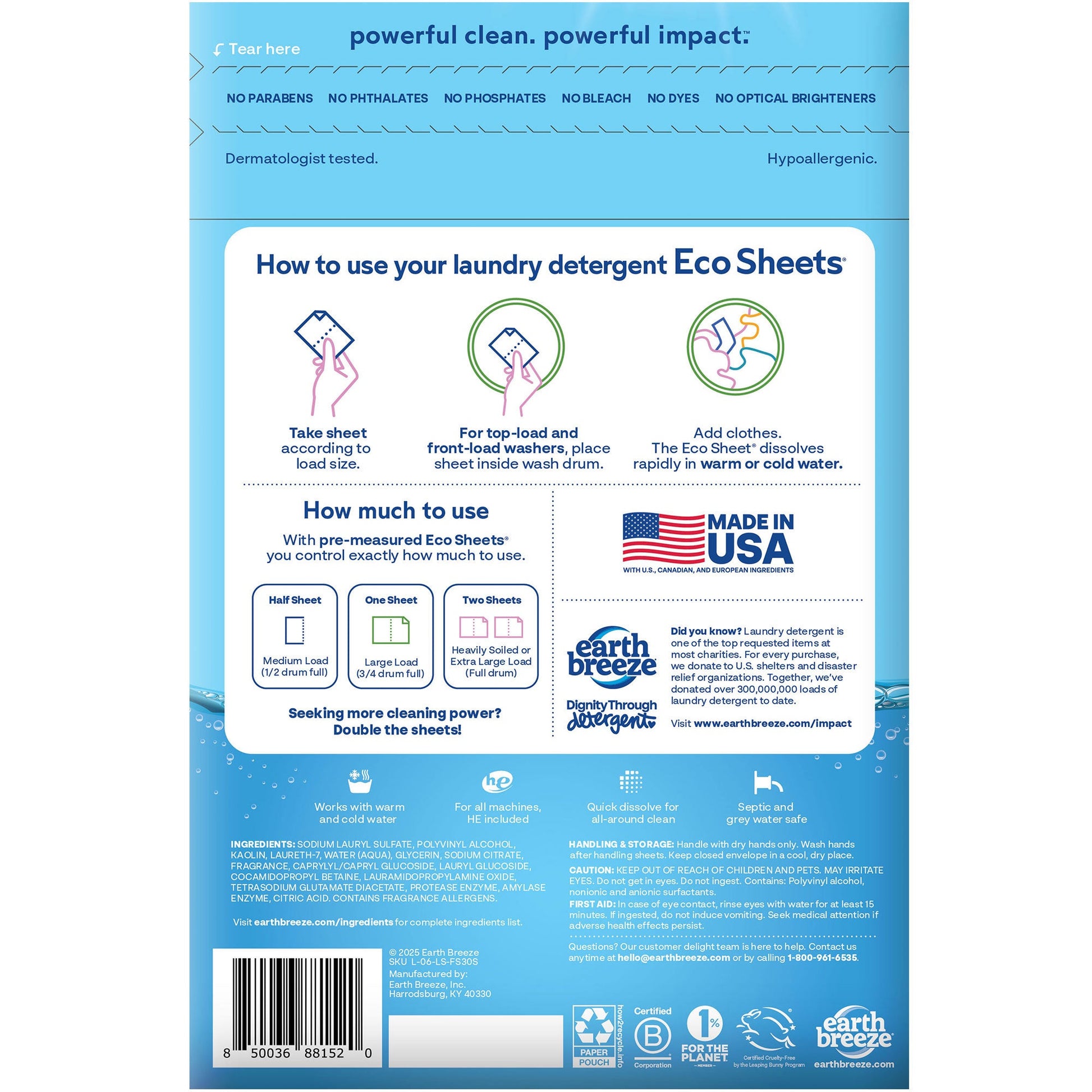 Laundry Sheet Bundle - 12 Pack